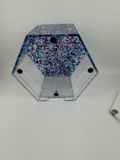 DaenerysMotherOfSpiders purple/blue stubby hex